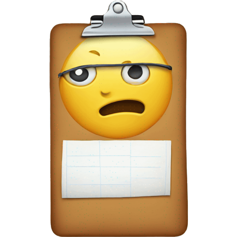 Clipboard Emoji emoji