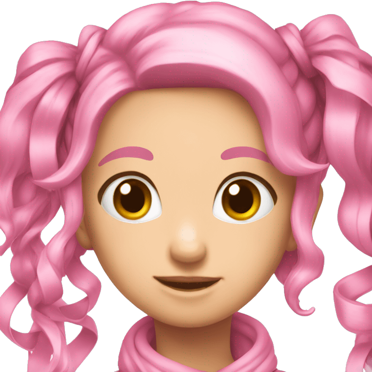 ribon pink emoji