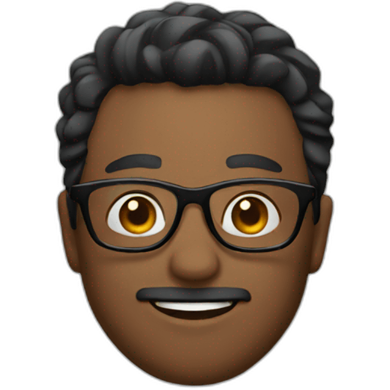 MEN WITH GLASSES emoji