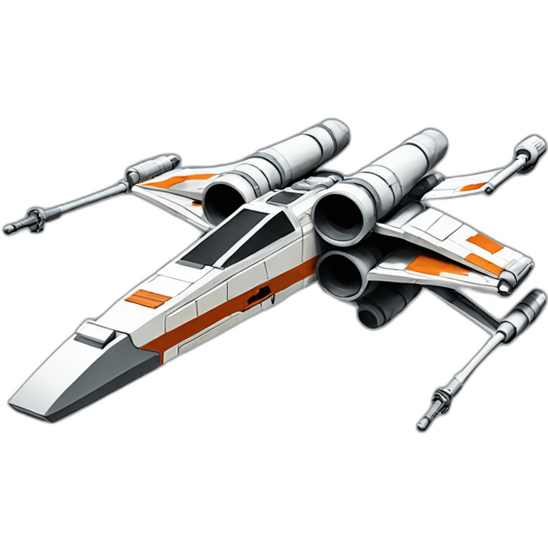 X-wing starfighter emoji