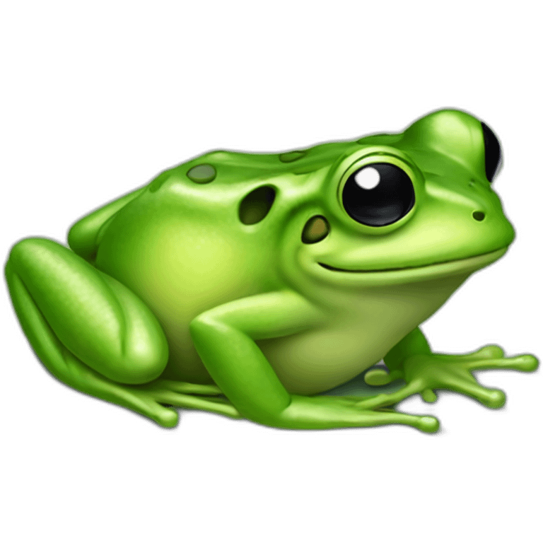 Dat Boi frog emoji