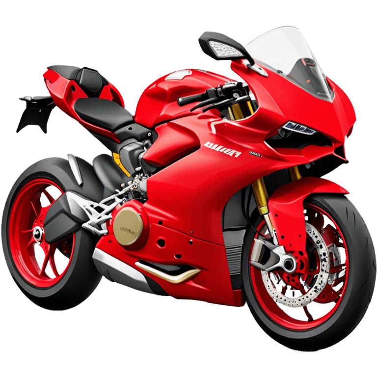 Ducati Panigale (Sportbike) - Ducati Panigale V4 (Model Year: 2022) (Iconic colour: Red) emoji