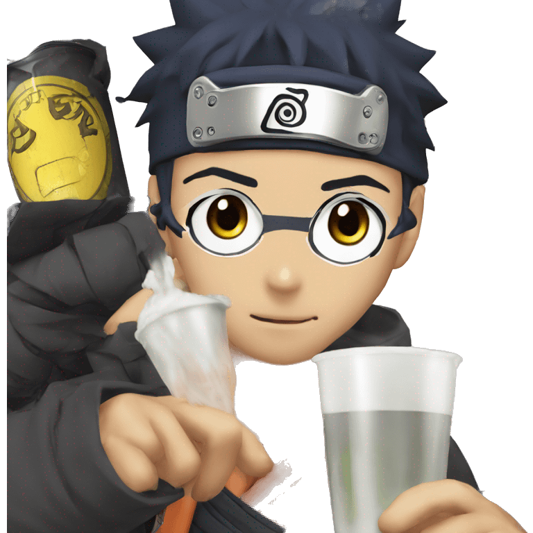 Naruto manto 1 cola emoji