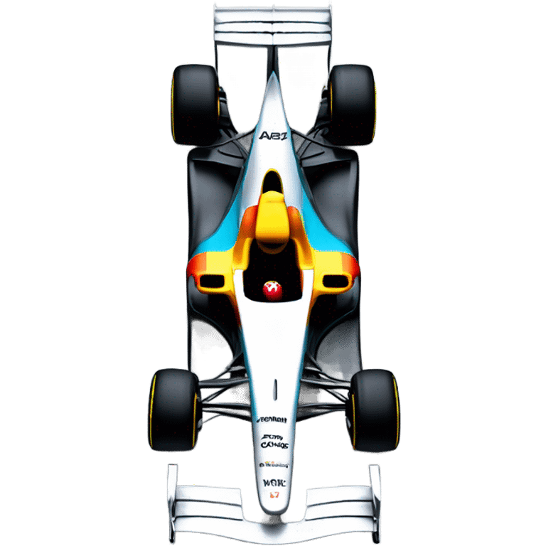 f1 racing car front view  emoji