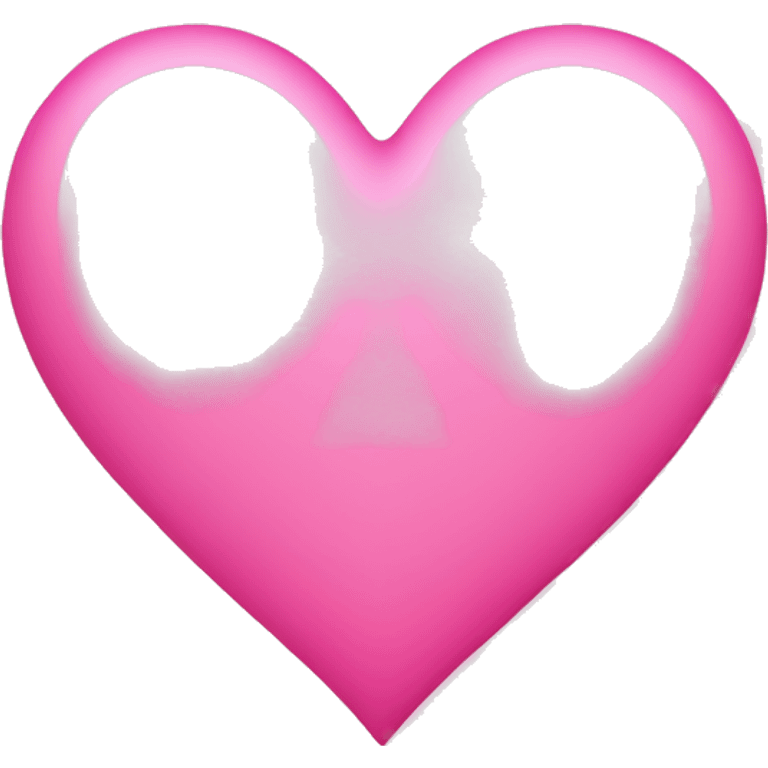 pink light heart emoji