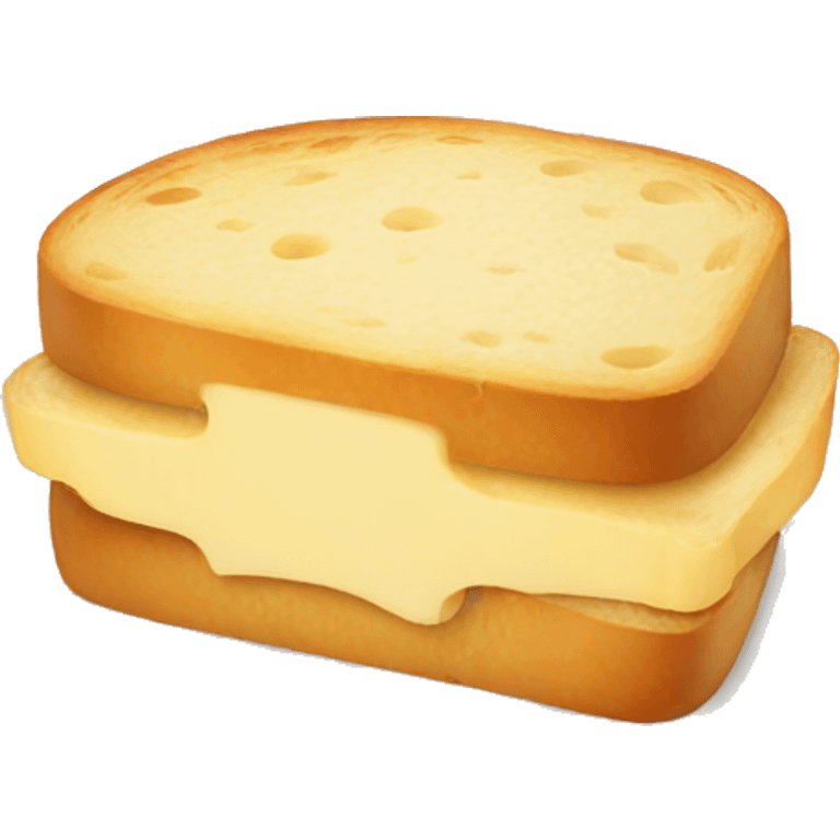 Bread toast cheese emoji