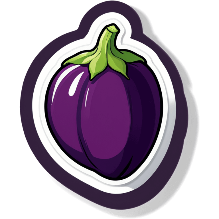 hot eggplant emoji