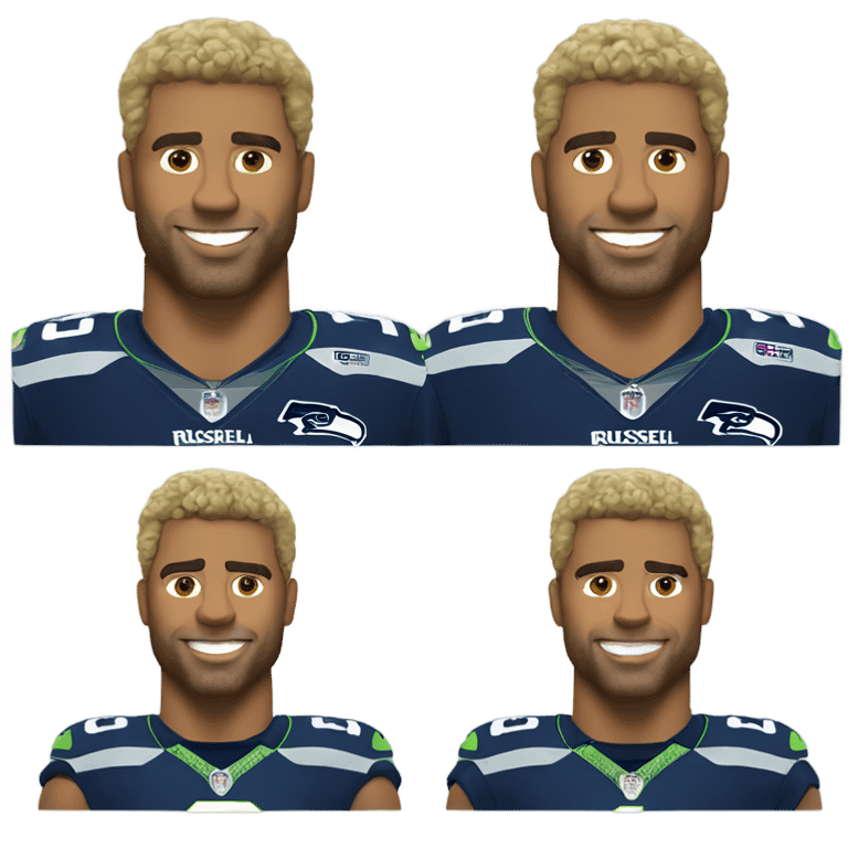 Russell Wilson saying unlimited  emoji