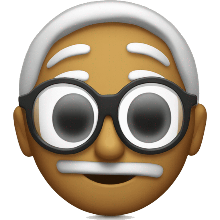 aaemji warig glasses and saying all is good emoji