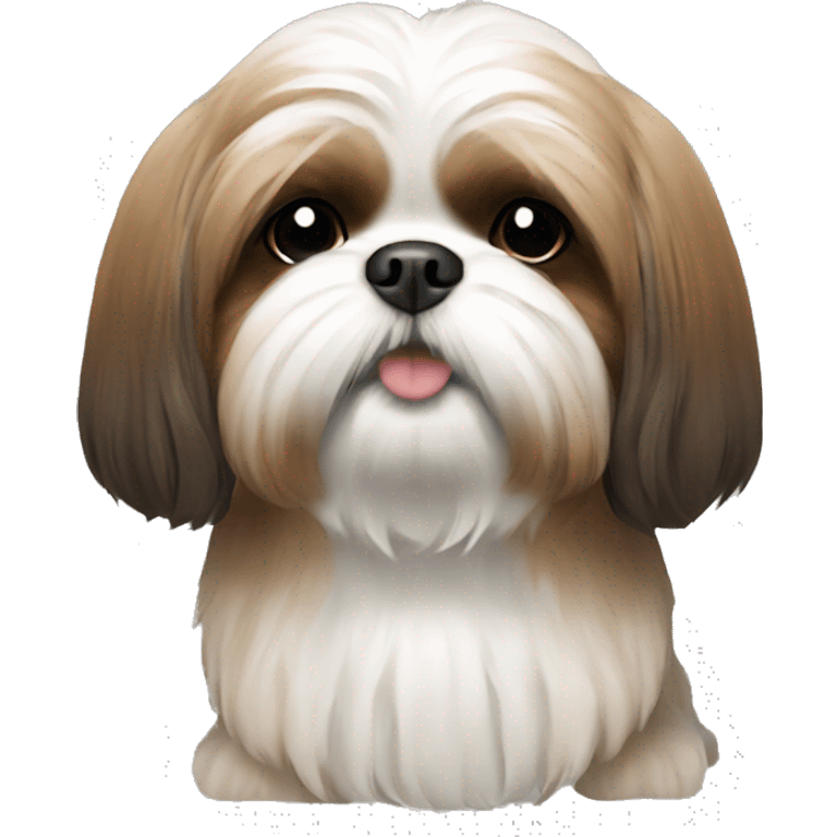 Shihtzu brown emoji