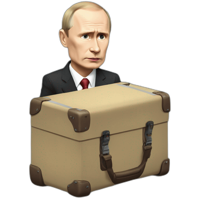 angriest dead vladimir putin coffin suitcase wheelchair meat cube emoji