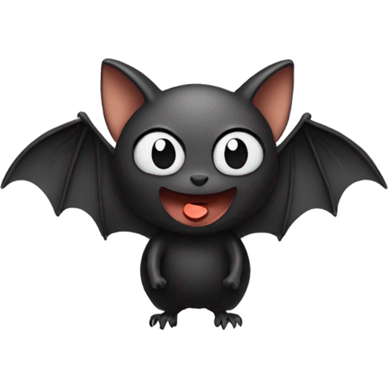 Bat with a heart emoji