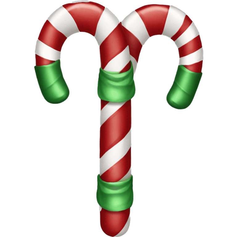 Candy canes Christmas holiday  emoji