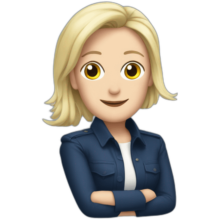 Jean Marine le pen emoji