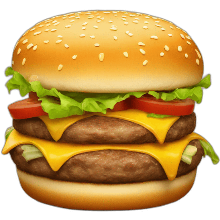 burger geant emoji