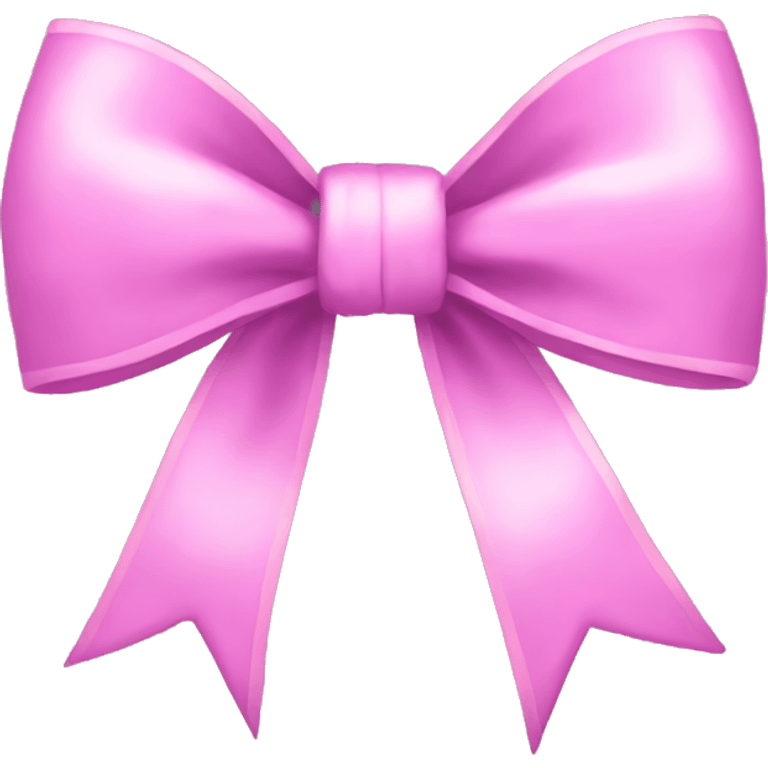 Aesthetic bow emoji