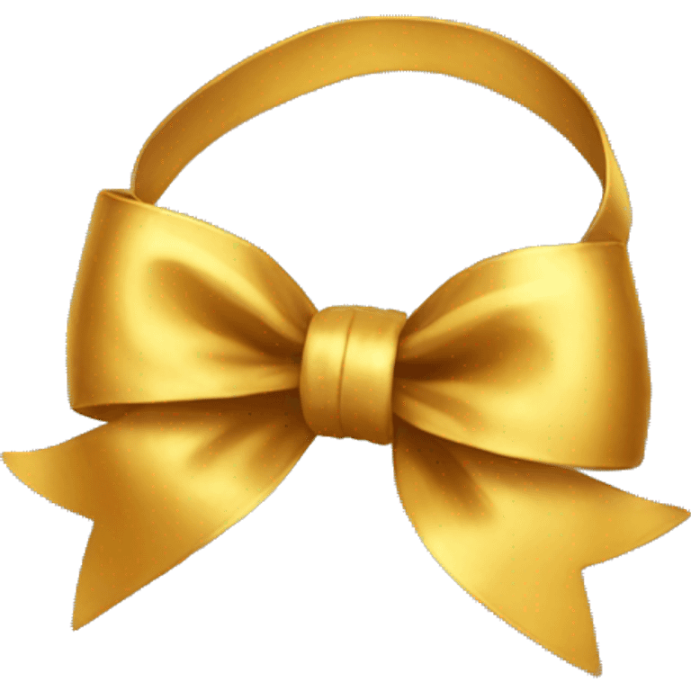 golden bow emoji