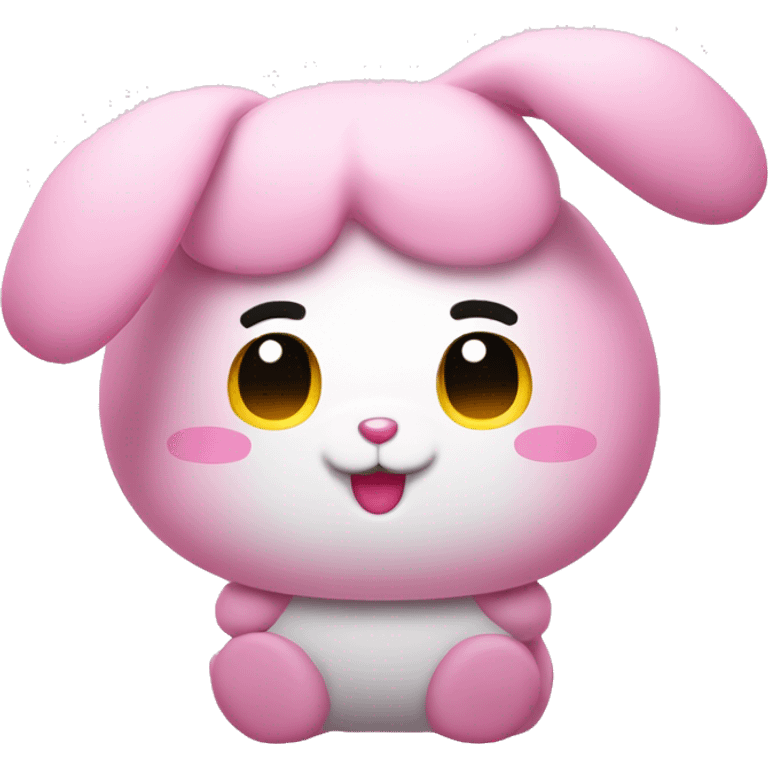 cooky bt21 pink bunny emoji