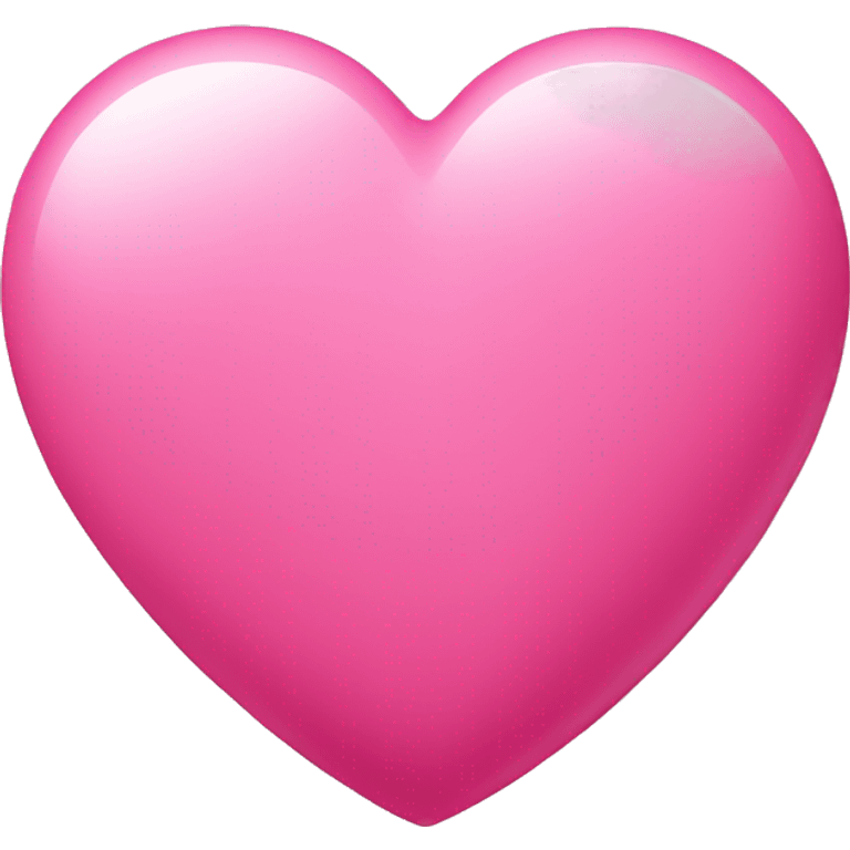 Pink heart emoji