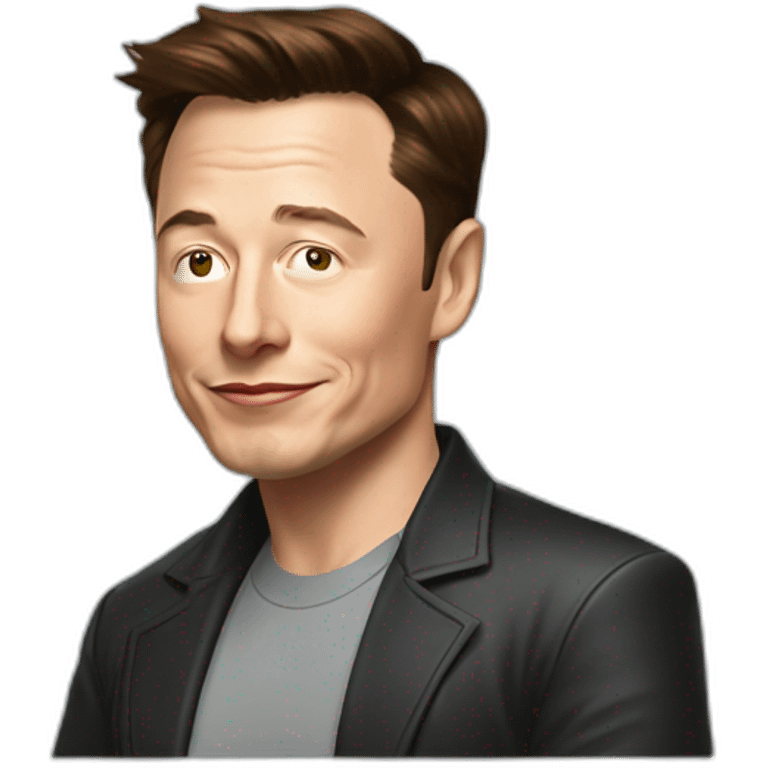 elon musk spiderman emoji