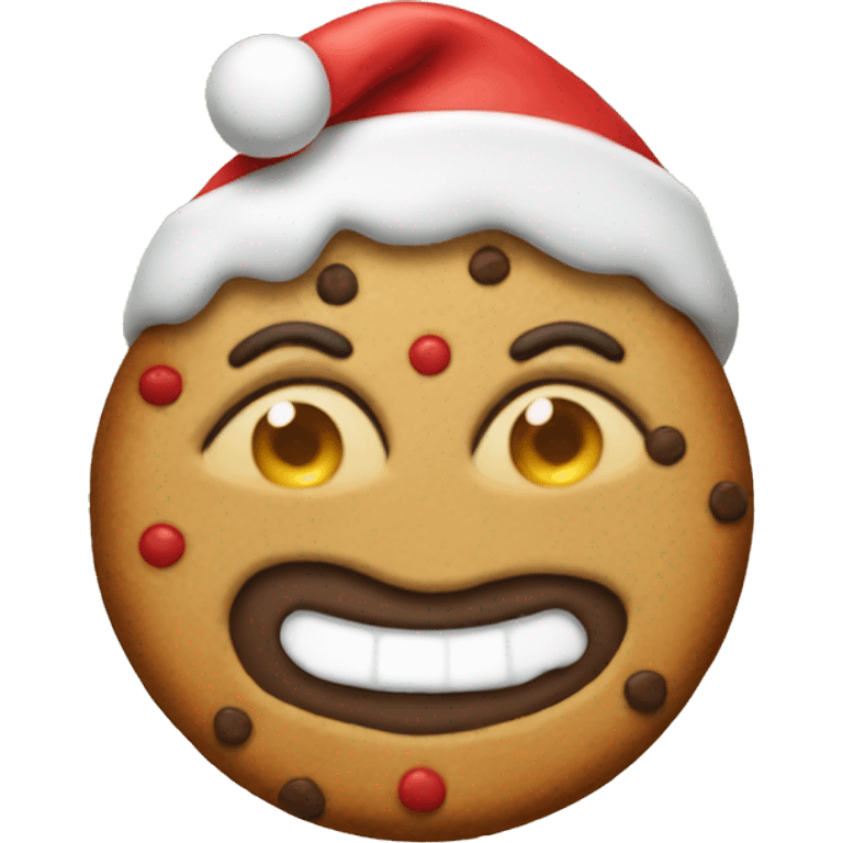 christmas cookie emoji