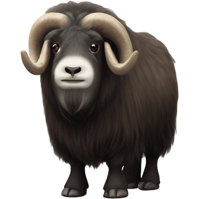 Musk ox  emoji