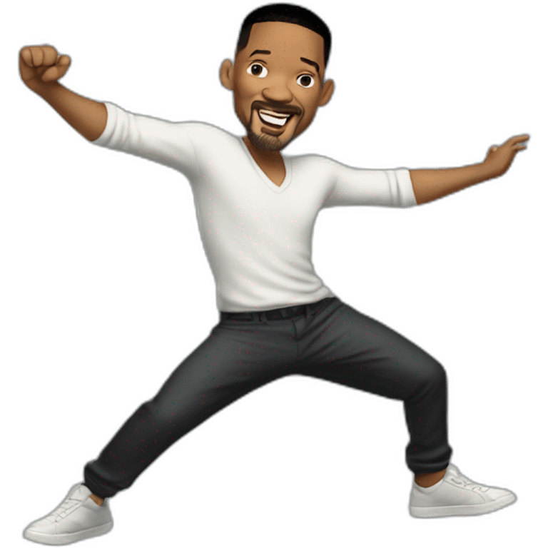 will smith dancing emoji