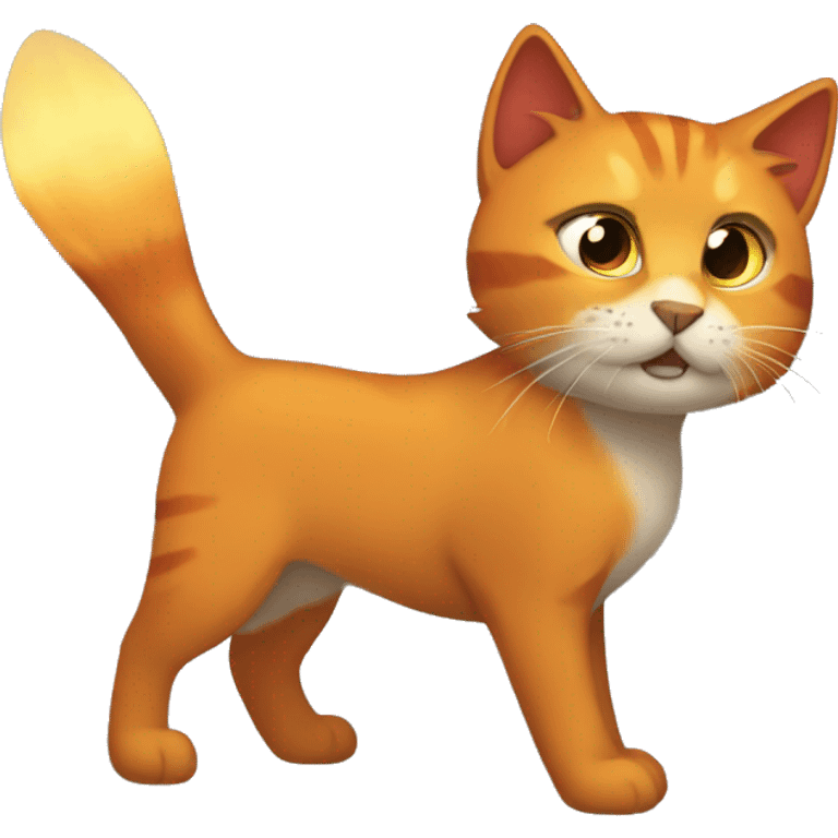 Firestar from Warriors Cat. emoji