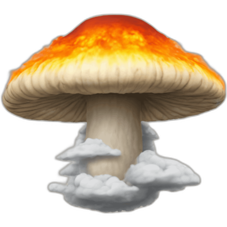 Raptor mushroom cloud emoji