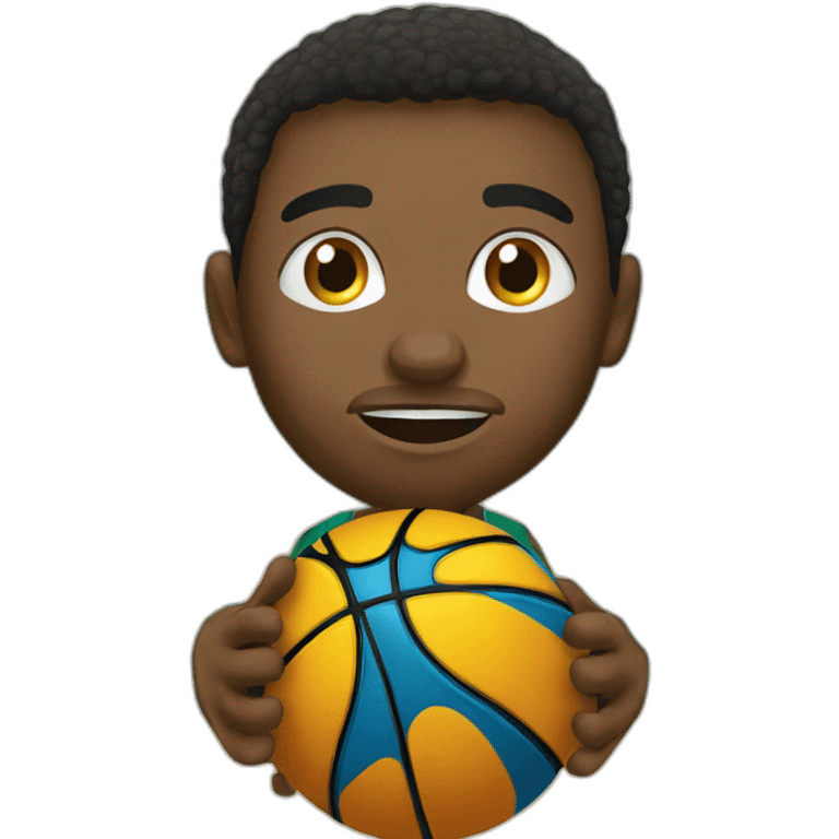 basketball in Cameroun emoji