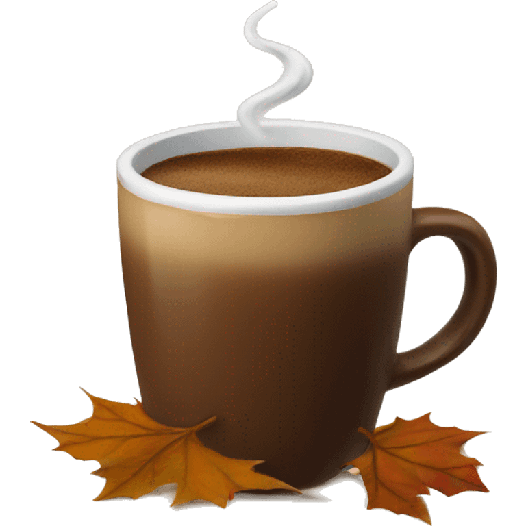 Fall coffe emoji