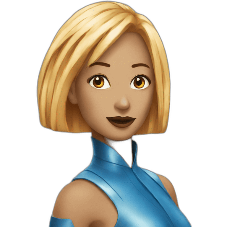 Blue diva fifth element emoji