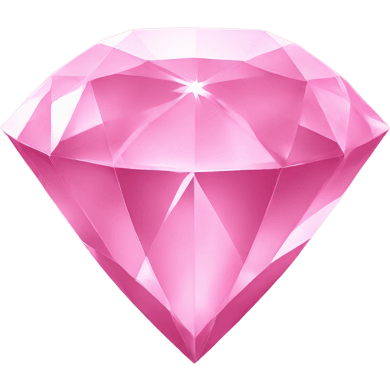 Pink diamond  emoji