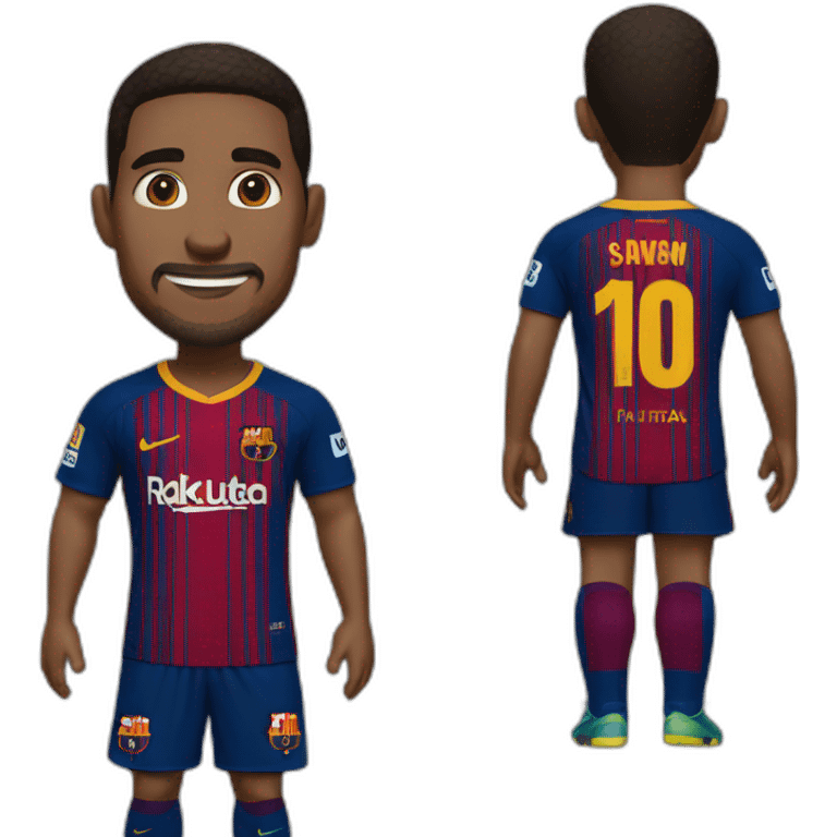 Jugador de Barcelona emoji