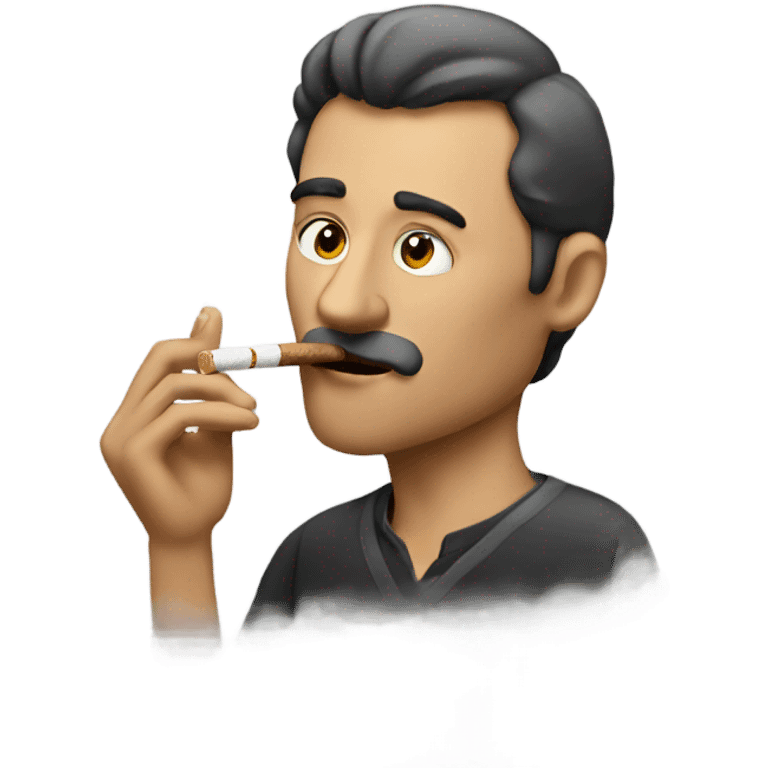 man smoking  emoji