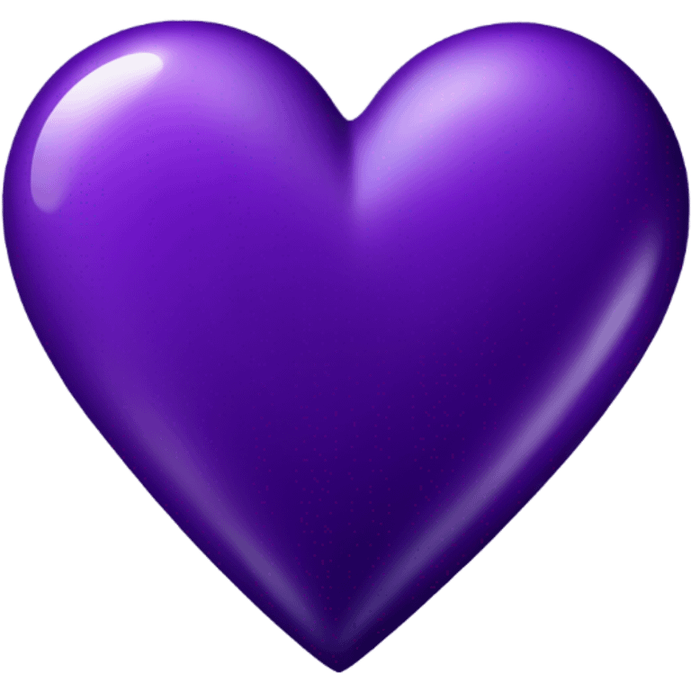 Dark Purple Heart emoji