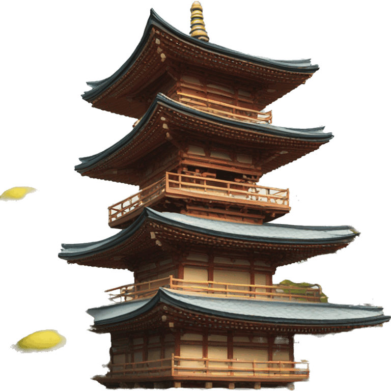 Japanese 5-story pagoda emoji