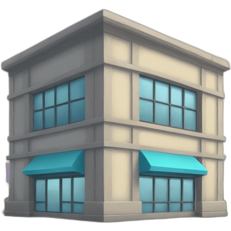 pokemon business building emoji