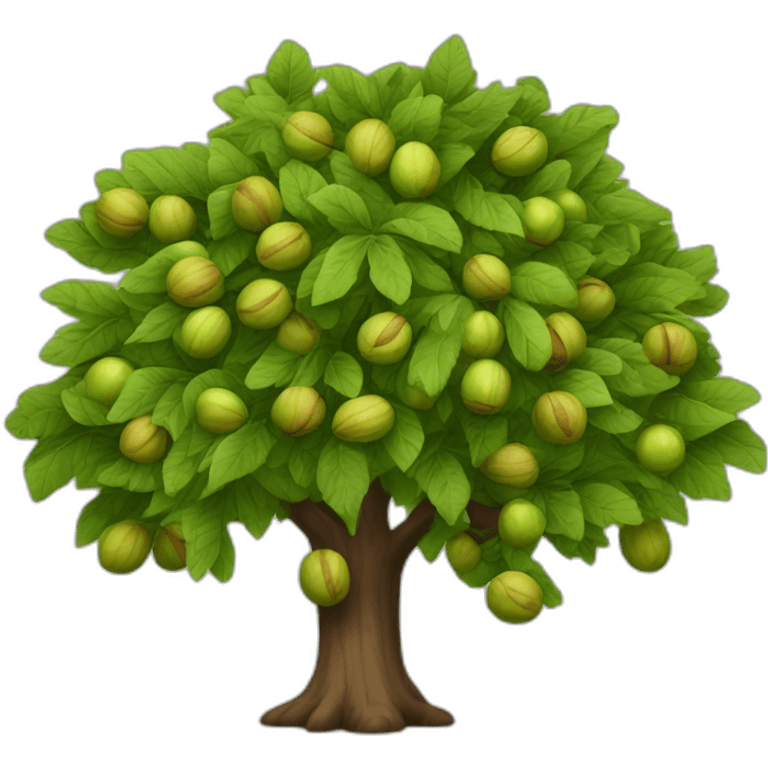 walnut tree emoji