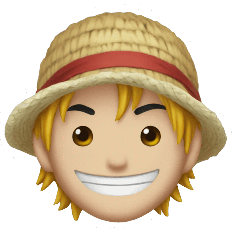 Luffy One Piece emoji