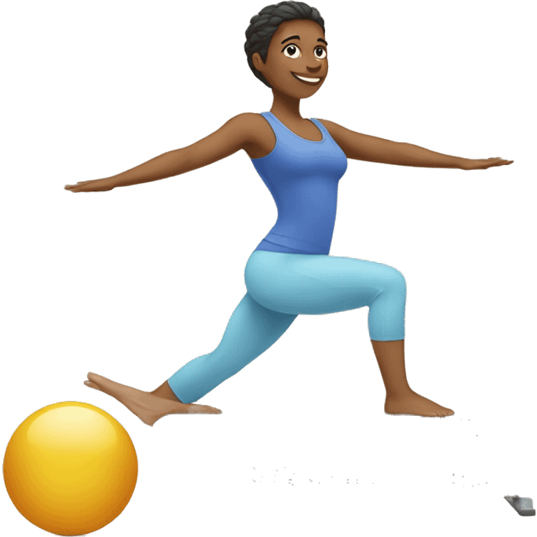 pilates emoji