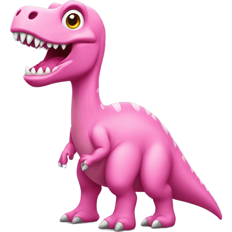 pink dinosaur  emoji