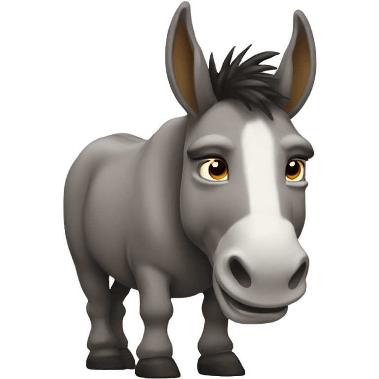 Buff donkey  emoji