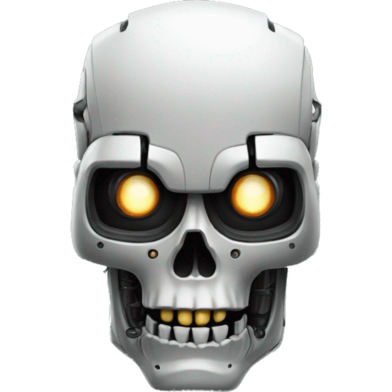 robot skull emoji