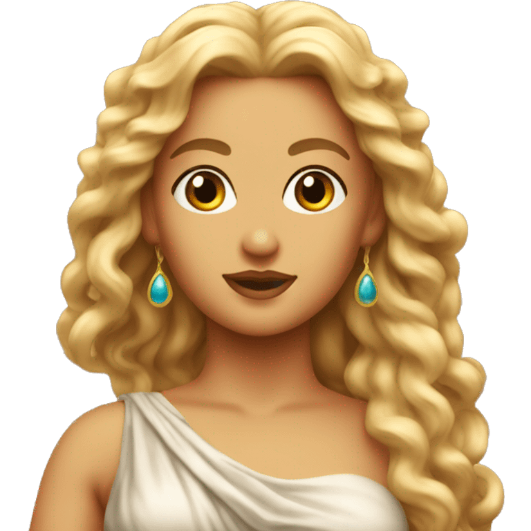 The goddess Aphrodite  emoji