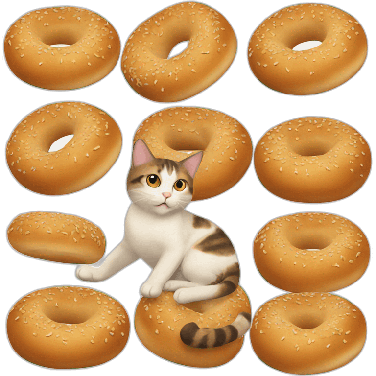 Bagel the cat emoji