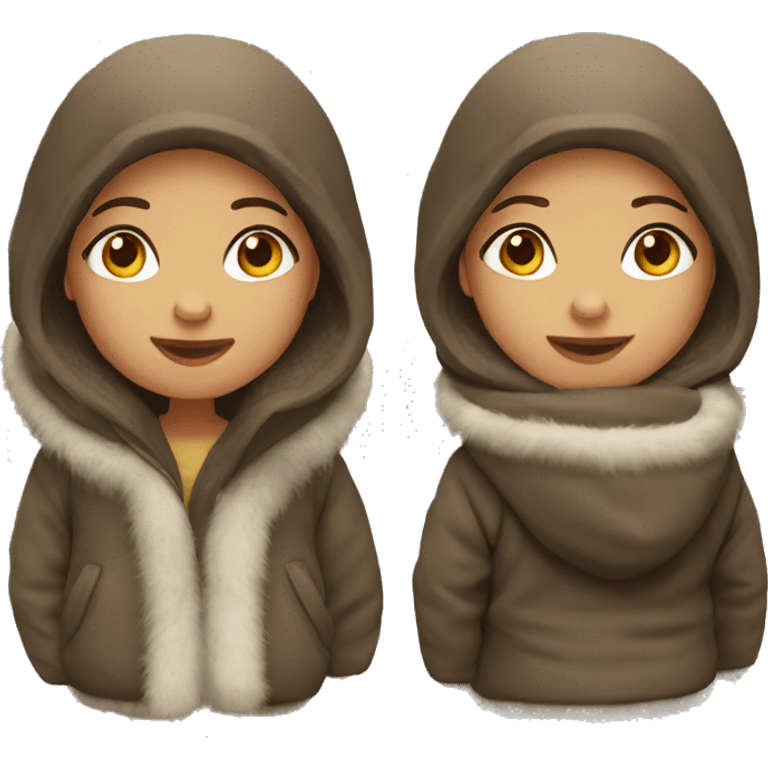 Little girl Eskimo  emoji