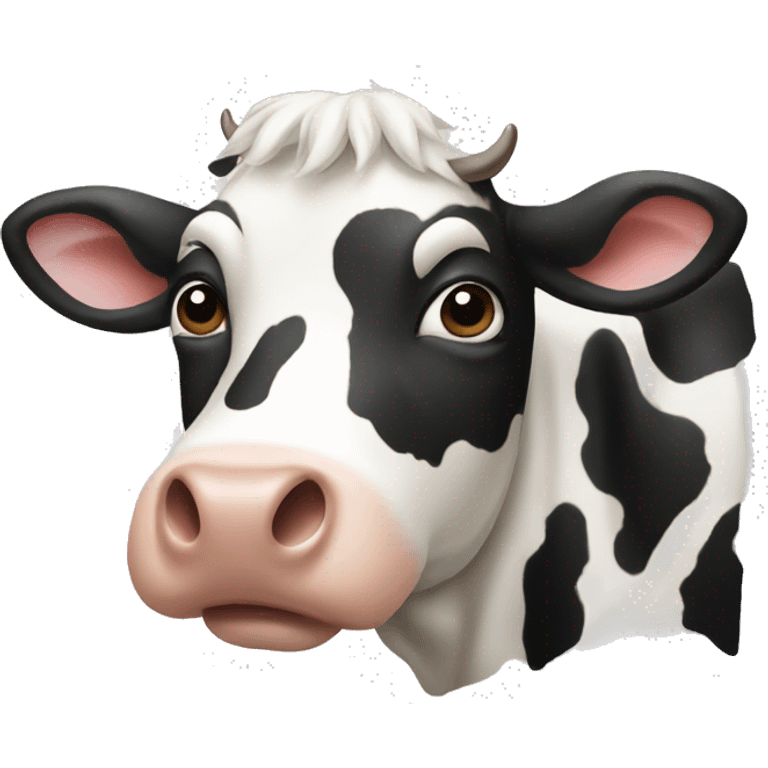 Cow print emoji