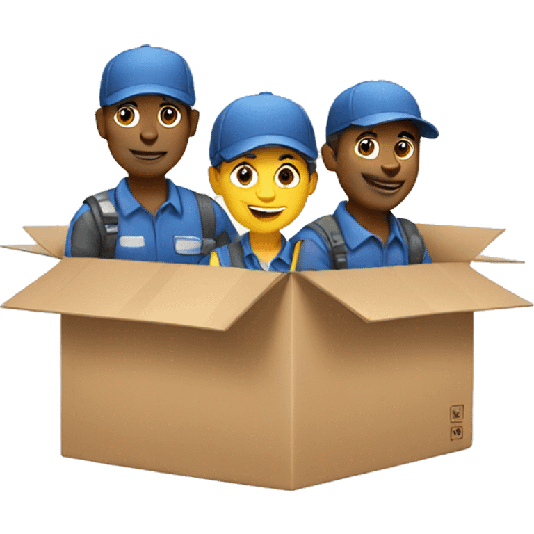 Moving company  emoji