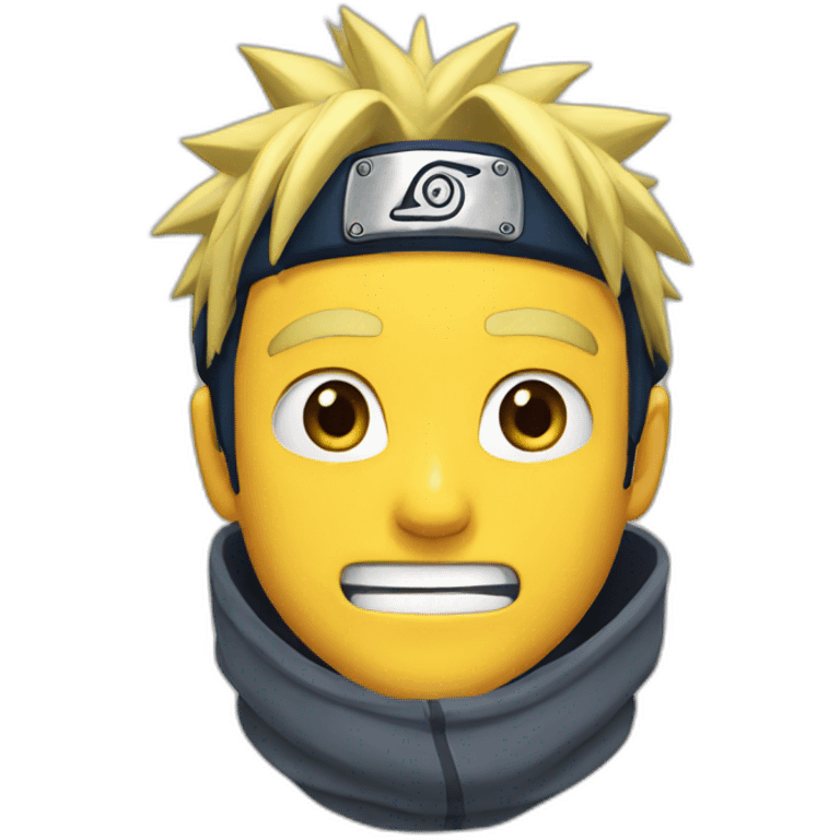 Naruto after bear emoji